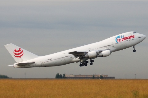 F-WOAJ - 747-228BM - Air Pullmantur - CDG - 09-07-2008