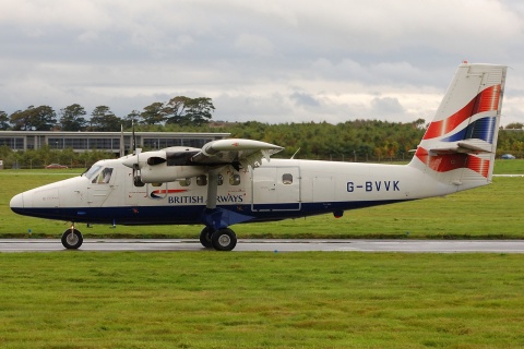 G-BVVK - DHC-6-300 - British Airways - PIK - 09-09-2008