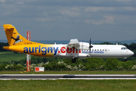 G-BXTN - ATR 72-202 - Aurigny Air Services - BRS - 19-05-2008