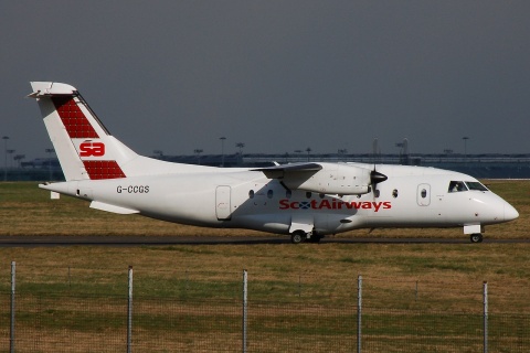 G-CCGS - Dornier 328-110 - Scot Airways - STN - 04-03-2008b