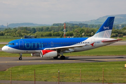 G-DBCA - A319-131 - bmi British Midland - GLA - 16-05-2008