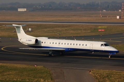 G-EMBN - ERJ-145EU - Flybe - DUS - 18-02-2008