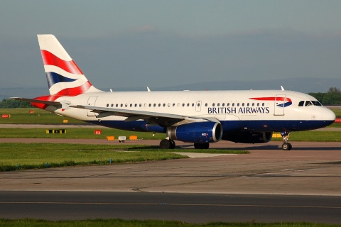 G-EUOF - A319-131 - British Airways - MAN - 14-05-2008