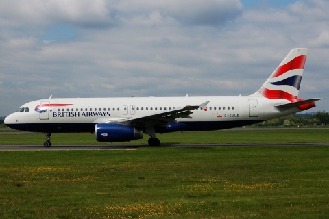 G-EUUE - A320-232 - British Airways - GLA - 15-06-2008