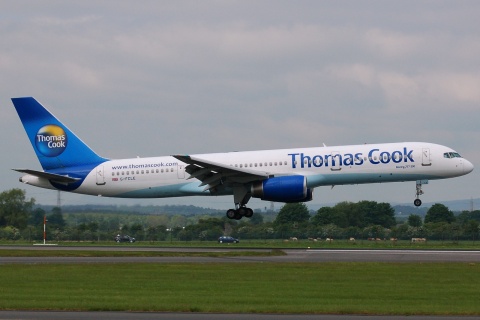 G-FCLE - 757-2Q8 - Thomas Cook Airlines - GLA - 15-06-2008