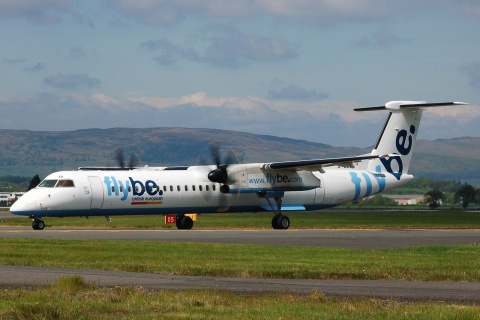 G-JEDI - DHC-8-402Q - Flybe - GLA - 16-05-2008