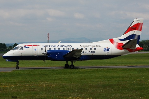 G-LGNB - Saab 340B - British Airways - GLA - 16-05-2008