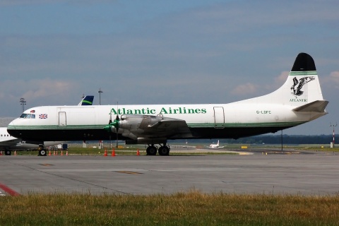 G-LOFC - L-188 Electra-A - Atlantic Airlines - PRG - 30-06-2008