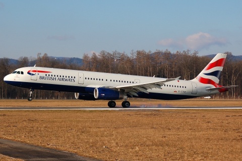 G-TTIE - A321-231 - GB Airways - SZG - 16-02-2008