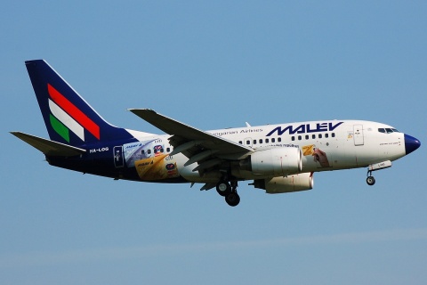 HA-LOG - 737-6Q8 - Malev Hungarian Airlines - LGW - 13-05-2008