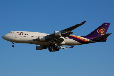 HS-TGJ - 747-4D7 - Thai Airways International - FRA - 10-05-2008