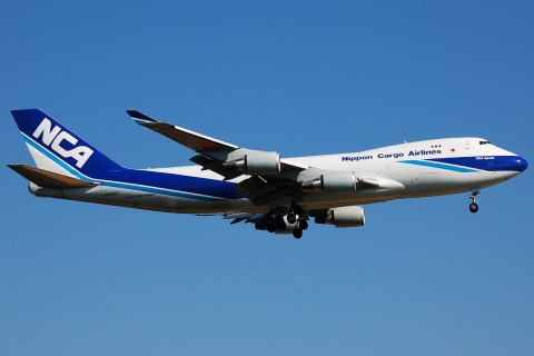 JA05KZ - 747-4KZF - Nippon Cargo Airlines - FRA - 11-05-2008