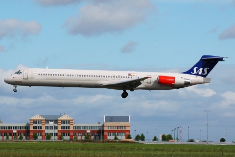 LN-RMM - MD-81 - SAS Scandinavian Airlines - CRL - 11-08-2008