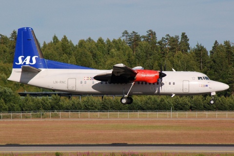 LN-RNC - Fokker 50 - SAS Scandinavian Airlines - OSL - 25-06-2008