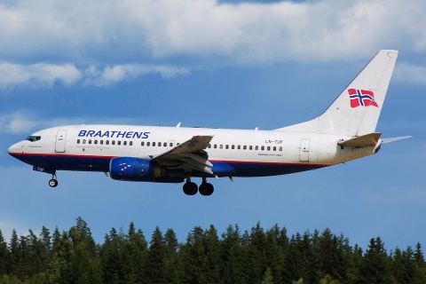 LN-TUF - 737-705 - Braathens - OSL - 24-06-2008