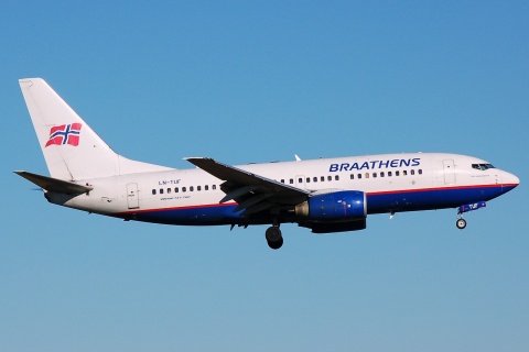LN-TUF - 737-705 - Braathens - OSL - 25-06-2008