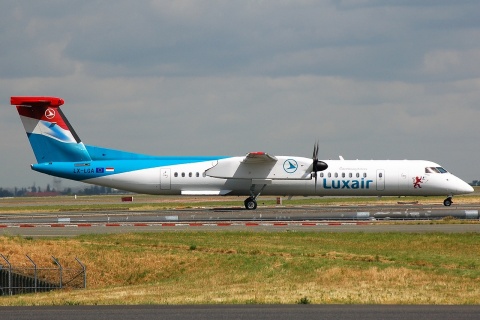 LX-LGA - DHC-8-402Q - Luxair - CDG - 09-07-2008