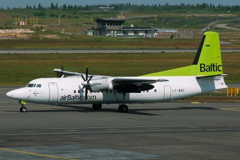 LY-BAO - Fokker 50 - Air Baltic - HEL - 08-06-2008