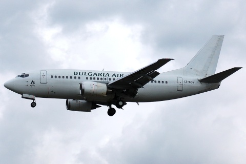 LZ-BOY - 737-53A - Bulgaria Air - LHR - 12-07-2008