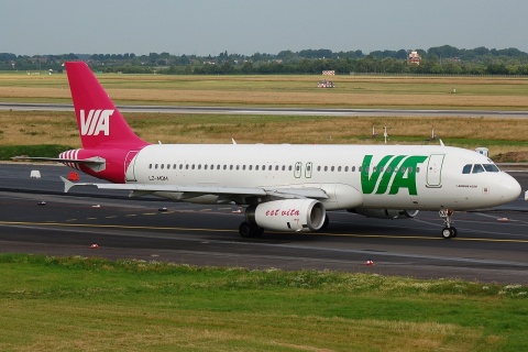 LZ-MDM - A320-232 - Air Via - DUS - 06-07-2008