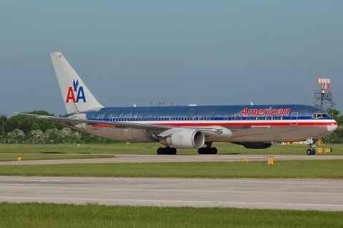 N396AN - 767-323(ER) - American Airlines - MAN - 14-05-2008
