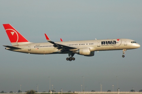 N544US - 757-251(WL) - Northwest Airlines - AMS - 20-09-2008