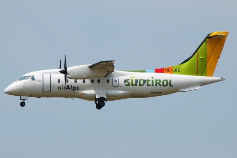 OE-LKE - Dornier 328-110 - Air Alps Aviation - FCO - 10-06-2008