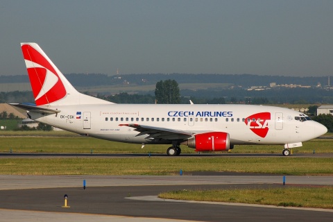 OK-CGK - 737-55S - CSA Czech Airlines - PRG - 01-07-2008