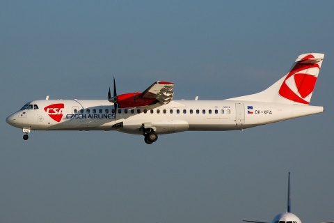 OK-XFA - ATR 72-202 - CSA Czech Airlines - PRG - 30-06-2008