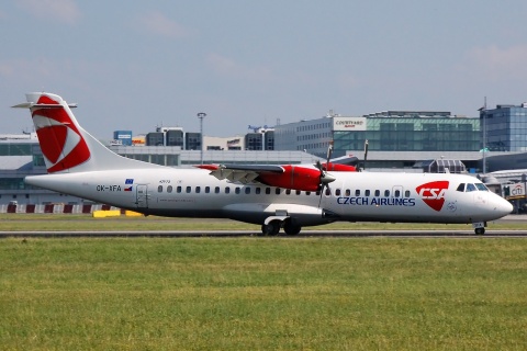 OK-XFA - ATR 72-202 - CSA Czech Airlines - PRG - 30-06-2008b