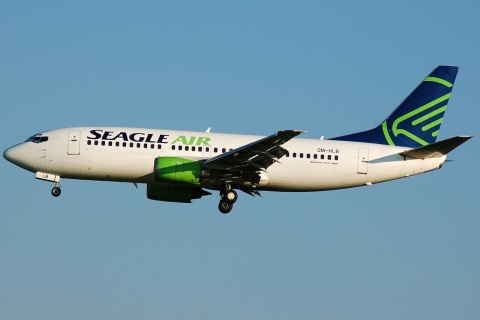 OM-HLB - 737-33A - Seagle Air - BRU - 24-07-2008