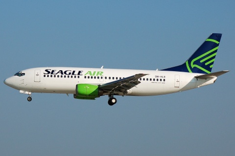 OM-HLB - 737-33A - Seagle Air - PRG - 30-06-2008
