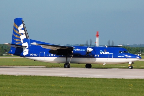 OO-VLJ - Fokker 50 - VLM - MAN - 14-05-2008