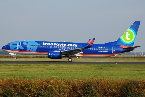 PH-HSU - 737-8BK(WL) - Transavia - AMS - 20-09-2008b