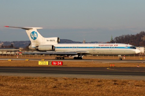 RA-85676 - Tu-154-M - Vladivostok Avia - SZG - 16-02-2008