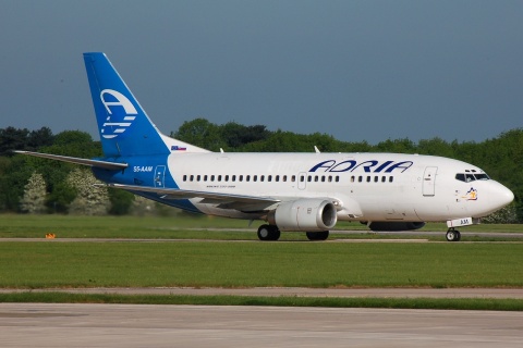 S5-AAM - 737-528 - Adria Airways - MAN - 14-05-2008
