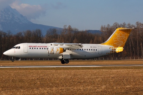 SE-DSV - RJ100 - Malmo Aviation - SZG - 16-02-2008