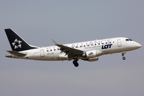 SP-LDC - ERJ-170STD (ERJ-170-100) - LOT _ Polish Airlines - FCO - 11-06-2008