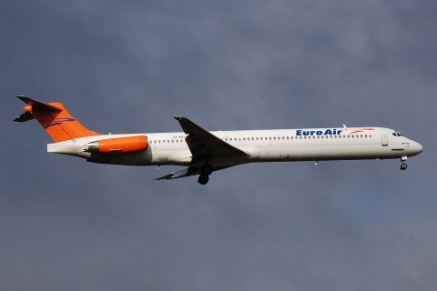SX-BEU - MD-83 - Euroair Transport - STN - 04-03-2008