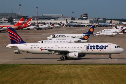 TC-IEF - A321-231 - Inter Express Airlines - DUS - 06-07-2008