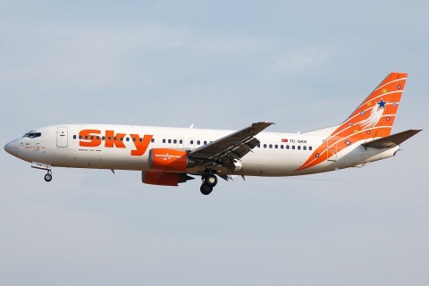 TC-SKE - 737-4Q8 - Sky Airlines - BRU - 16-08-2008