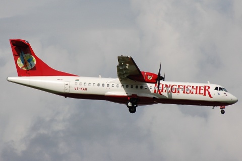 VT-KAH - ATR 72-500 (72-212A) - Kingfisher Airlines - CIA - 12-06-2008