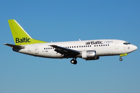 YL-BBE - 737-53S - Air Baltic - OSL - 25-06-2008