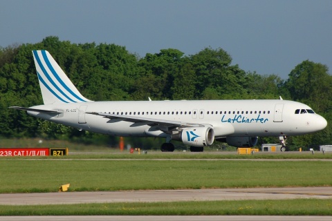 YL-LCC - A320-211 - LAT Charter - MAN - 14-05-2008