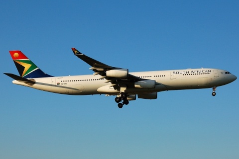 ZS-SXC - A340-313 - South African Airways - LHR - 12-07-2008