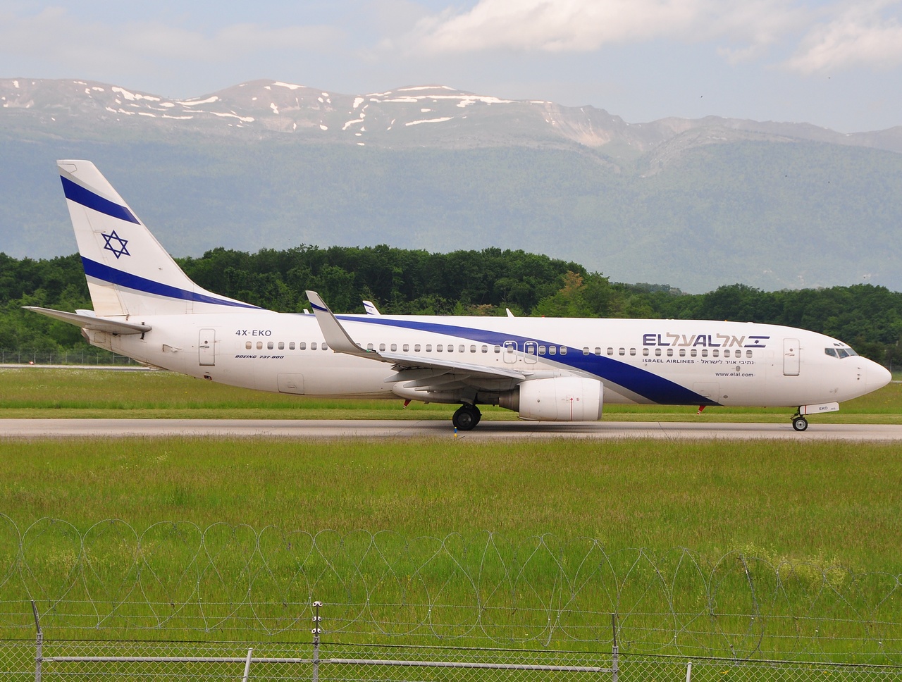 4X-EKO - 737-86Q(WL) - El Al Israel Airlines - GVA - 12-05-2009