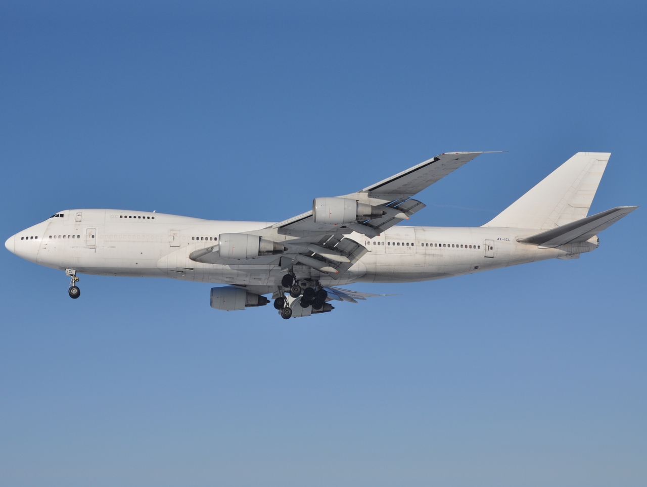 4X-ICL - 747-271C - Cargo Airlines - LGG - 09-01-2009