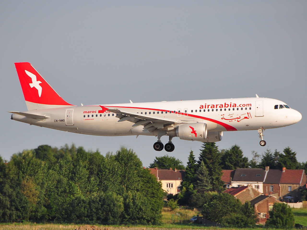CN-NMB - A320-214 - Air Arabia Maroc - CRL - 30-06-2009b
