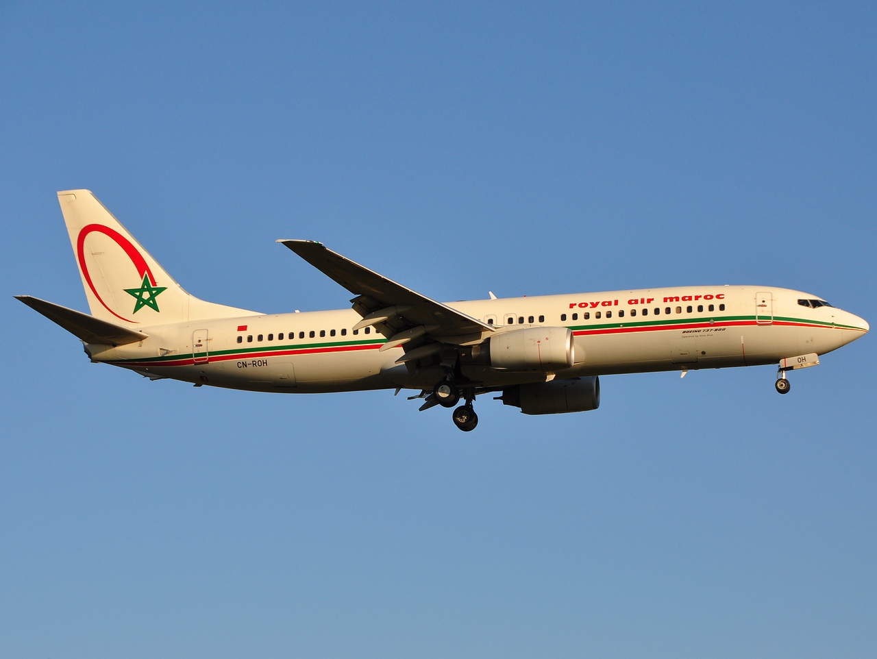 CN-ROH - 737-85P(WL) - Royal Air Maroc - BRU - 04-08-2009