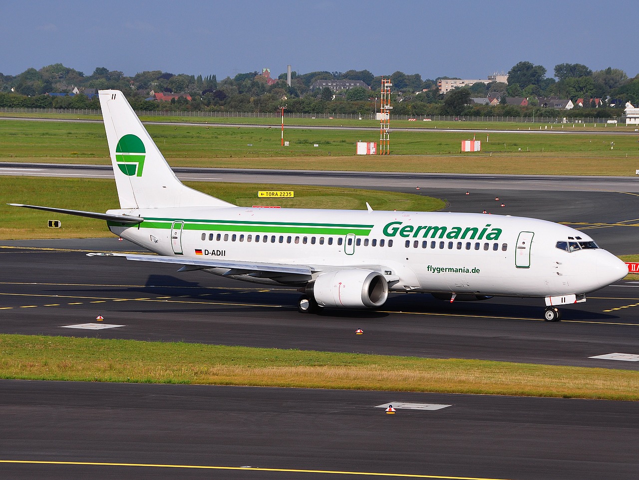 D-ADII - 737-329 - Germania - DUS - 06-09-2009